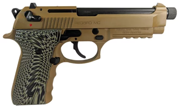 REGARD 9MM 4.9" 18+1 rd S/A AMBI THD BBL