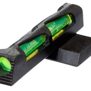 HiViz SW2014 S&W M&P and M&P Shield LiteWave Front Sight  Black | Green Interchangeable Fiber Optic