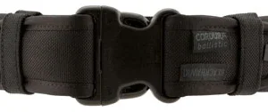 Blackhawk 44B2XLBK Ergonomic Duty Belt Padded Black Cordura 44-48" 2.25" Wide Buckle Closure
