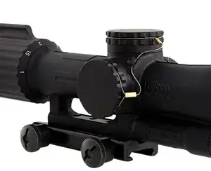 Trijicon 1600001 VCOG  Black Hardcoat Anodized 1-6x 24mm LED Red Segmented Circle w/Crosshair 223 77gr Reticle