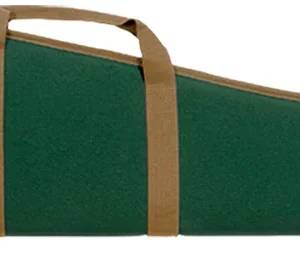 Bulldog BD101 Pit Bull  48" Green w/Tan Trim Water Resistant Nylon Closed-Cell Foam for Scoped Rifles
