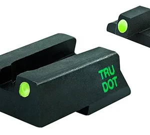 Meprolight USA 115453101 Tru-Dot  Black | Green Tritium Front Sight Green Tritium Rear Sight Set