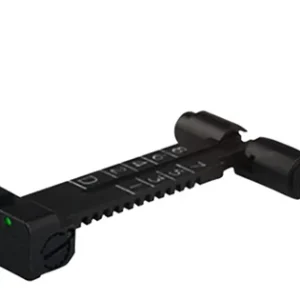 Meprolight USA 1331153101 Tru-Dot Self Illuminated AK/AKM Sight Black 3-Dot Green Front & Rear Sight Set for AK/AKM