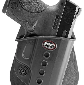 Fobus SWS Passive Retention Evolution OWB Black Polymer Paddle Fits S&W M&P Shield 9/40 Fits Walther PPS Fits Taurus Slim 708 Right Hand