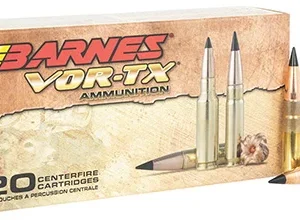 Barnes Bullets 30827 VOR-TX Rifle 300 Blackout 120 gr TAC-TX Boat Tail 20 Per Box/ 10 Case