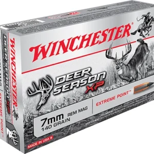 Winchester Ammo X7DS Deer Season XP  7mm Rem Mag 140 gr Extreme Point 20 Per Box/ 10 Case