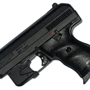 Hi-Point 916LLTGM C9  9mm Luger 8+1 3.50" Black Steel Barrel, Black Powder Coated Serrated Steel Slide, Black Polymer Frame Black Polymer Grip, LaserLyte Laser