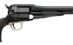 Taylors & Company 550773 1858 Remington Conversion 38 Special Caliber with 7.37" Barrel, 6rd Capacity Cylinder, Overall Blued Finish Steel & Walnut Grip