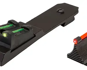 TruGlo TG109 Lever Action Rifle Sights  Black 0.343" Red Front, Green Rear Adjustable for Marlin 336