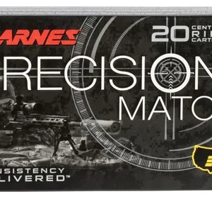 Barnes Bullets 30740 Precision Match  300 Win Mag 220 gr Open Tip Match Boat Tail 20 Per Box/ 10 Case