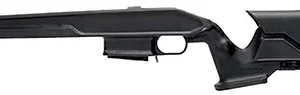 Archangel AA700B Precision Stock  Black Synthetic Fixed with Aluminum Bed Block & Adjustable Cheek Riser for Remington 700 Short Action