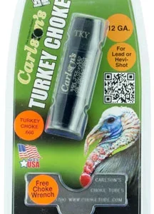 Carlson's Choke Tubes 19583 Extended Turkey  12 Gauge Turkey 17-4 Stainless Steel