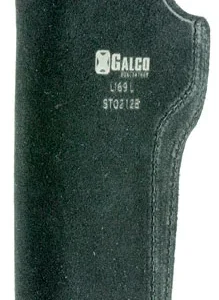 Galco STO212B Stow-N-Go  IWB Black Leather Belt Clip Fits 1911 5" Barrel Right Hand