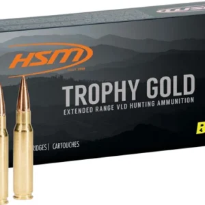 HSM TROPHY GOLD 338 LAPUA MAG - 250GR BERGER OTM 20RD 20BX/CS