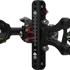 AXCEL LANDSLYDE SIGHT AV-41 - 1 PIN .019 GREEN NON-DAMPENED