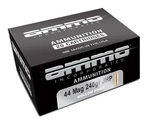 AMMO INC 44 MAG 240GR XTP JHP 20/200