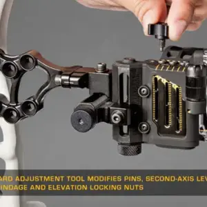 TROPHY RIDGE BOW SIGHT FIX 5 - 3-PIN .019 RH BLACK