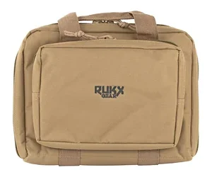 ATI DOUBLE PISTOL CASE TAN