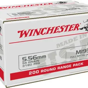 WINCHESTER USA 5.56X45 55GR - FMJ 800RD CASE LOT