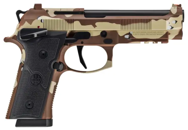 BER 92XI AMERICAN COMBAT 9MM 4.7 10RD CHOCOLATE