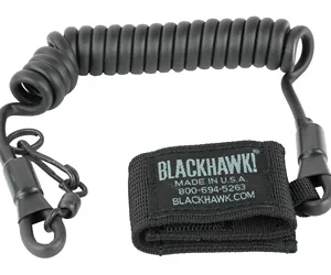 BH TACT PSTL LANYARD/SWIVEL BLK