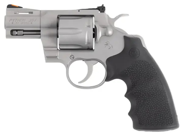 CLT PYTHON 357MAG 2.5 MATTE SS HOGUE 6RD
