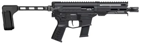 CMMG DISSENT MKG BRACED 45ACP 6.5 ARMOR BLACK