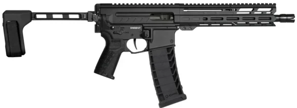 CMMG DISSENT MK4 BRACED 9MM 10.5 ARMOR BLACK