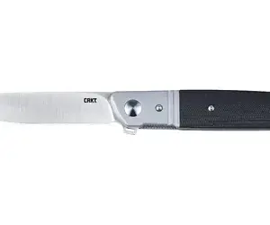 CRKT BAMBOOZLED BLK 3.34" PLAIN EDGE