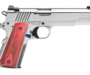 STD MANF 1911 45ACP 5" NICKEL 7RDS