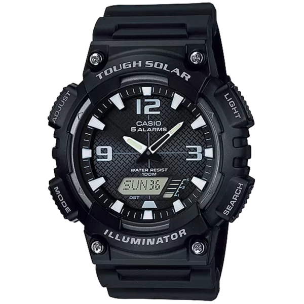 Solar Powered Analog-Digital Watch
