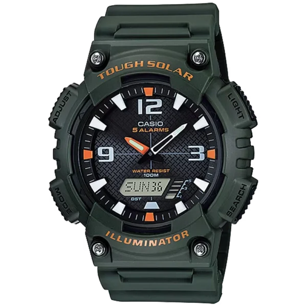 Solar Powered Analog-Digital Watch