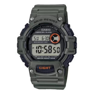 Mud-Resistant Digital Watch w/ Vibration Alarm