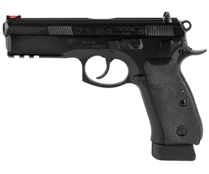 CZ 75 SP-01 TAC 9MM 4.6" BLK 19RD FO