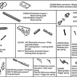 BERETTA SPARE PARTS KIT FOR