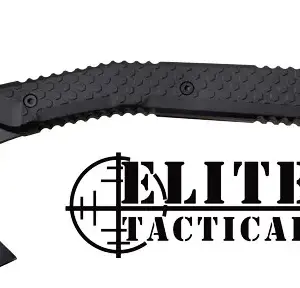 MC ELITE TACTICAL THE BREACHER - 15" AXE W/SHEATH BLACK/SS