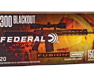 FUSION MSR 300BLK 150GR 20/200