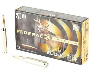 FED PREM 270WIN 145GR ELDX 20/200