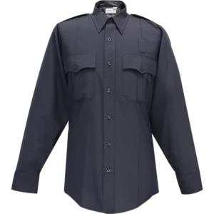 Justice Long Sleeve Shirt w/ Pleated Pockets - LAPD Navy