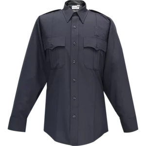 Justice Long Sleeve Shirt w/ Zipper - LAPD Navy
