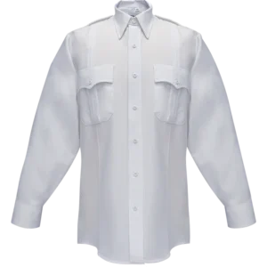 Duro Poplin Long Sleeve Shirt w/ Sewn-In Creases