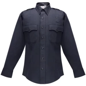 Deluxe Tactical Long Sleeve Shirt w/ Com Ports - LAPD Navy