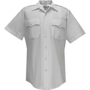Deluxe Tropical Short Sleeve Shirt w/ Pleated Pockets