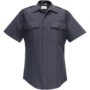 Deluxe Tropical Short Sleeve Shirt w/ Convertible Sport Collar