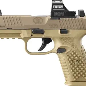 FN 509 M MRD 9MM NMS NS W/ - HOLOSUN 407C 2-10RD MAGS FDE