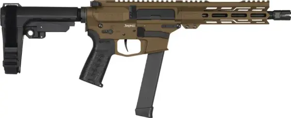 CMMG PISTOL BANSHEE MKGS 9MM - 8" 33RD W/ RIP BRACE BRONZE