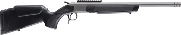 CVA SCOUT TD V3 360 BH 20" - STAINLESS/BLACK SYNTHETIC