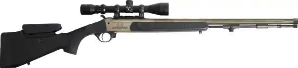TRADITIONS NITROFIRE PRO .50 - CAL W/SCOPE TUNG/BLK ADJ STK
