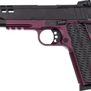 GLFA 1911 PISTOL 45ACP 5" FS - BLACK SLIDE BLACK CHERRY FRAME
