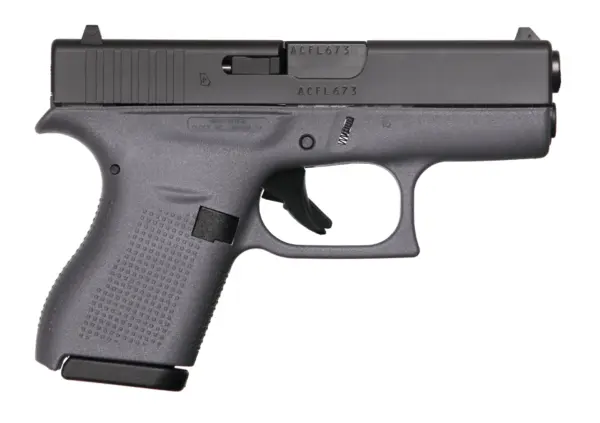 GLOCK G42 G3 GRAY 380ACP 6+1 3.25